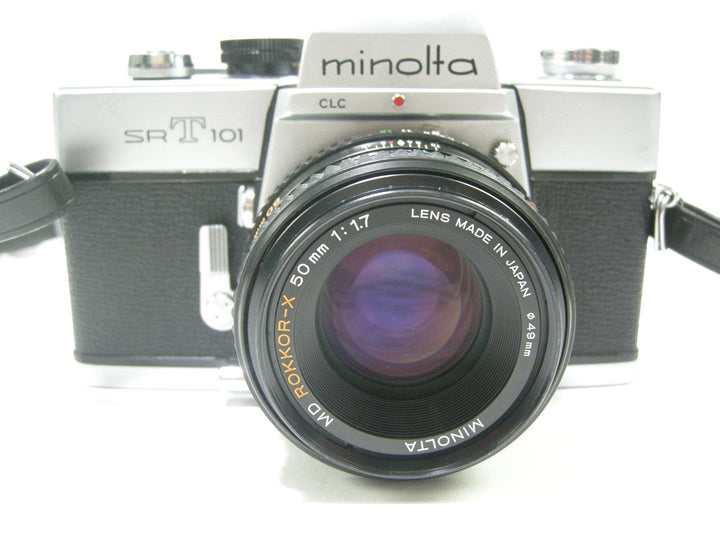 Minolta SRT101 35mm SLR w/50mm f1.7 35mm Film Cameras - 35mm SLR Cameras Minolta 1609078