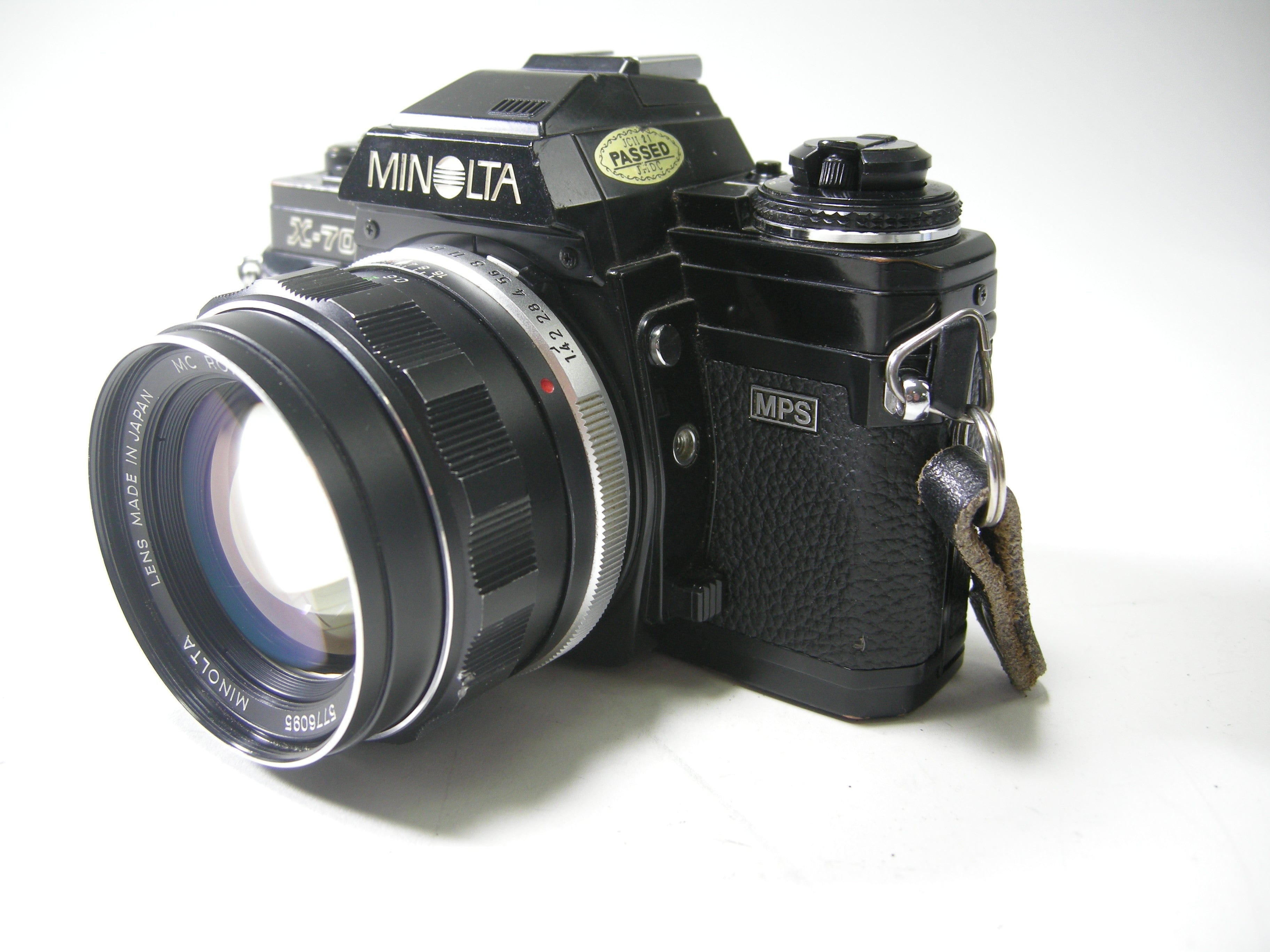 Minolta X-700 35mm SLR w/MC Rokkor-PF 58mm f1.4 – Camera Exchange