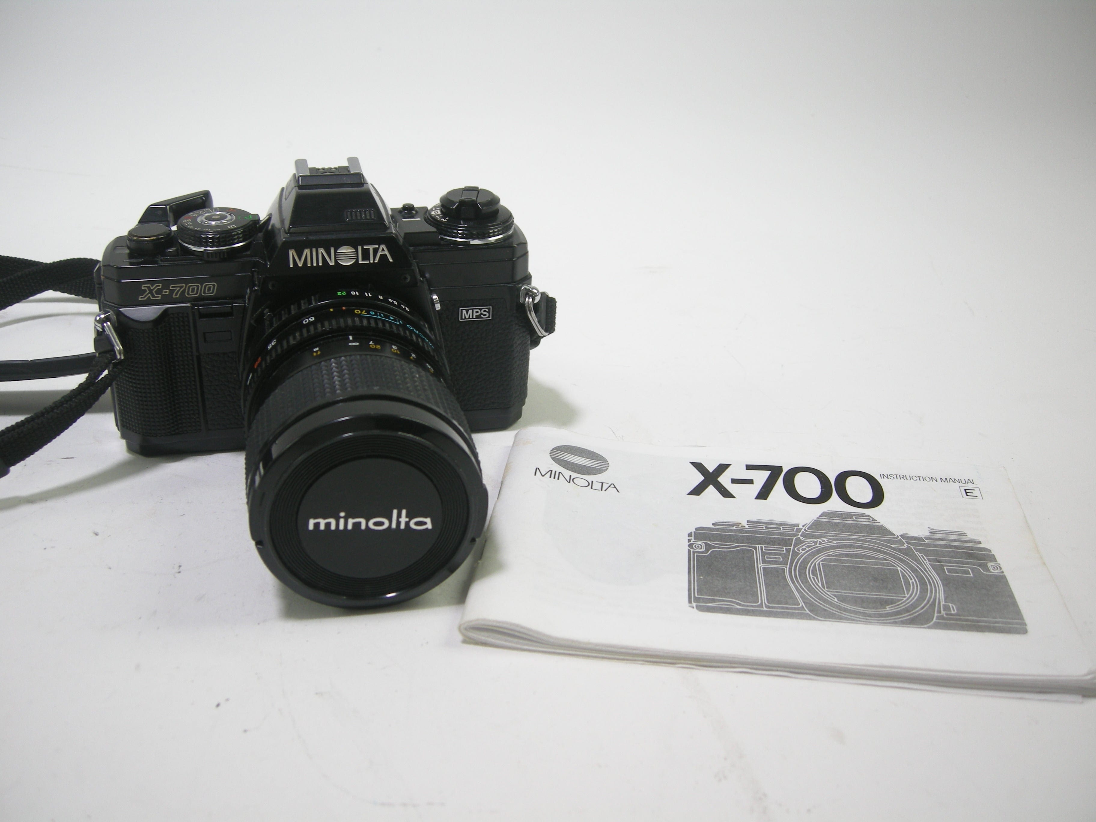 Minolta X-700 35mm SLR w/MD Zoom 28-70mm f3.5-4.8 – Camera Exchange