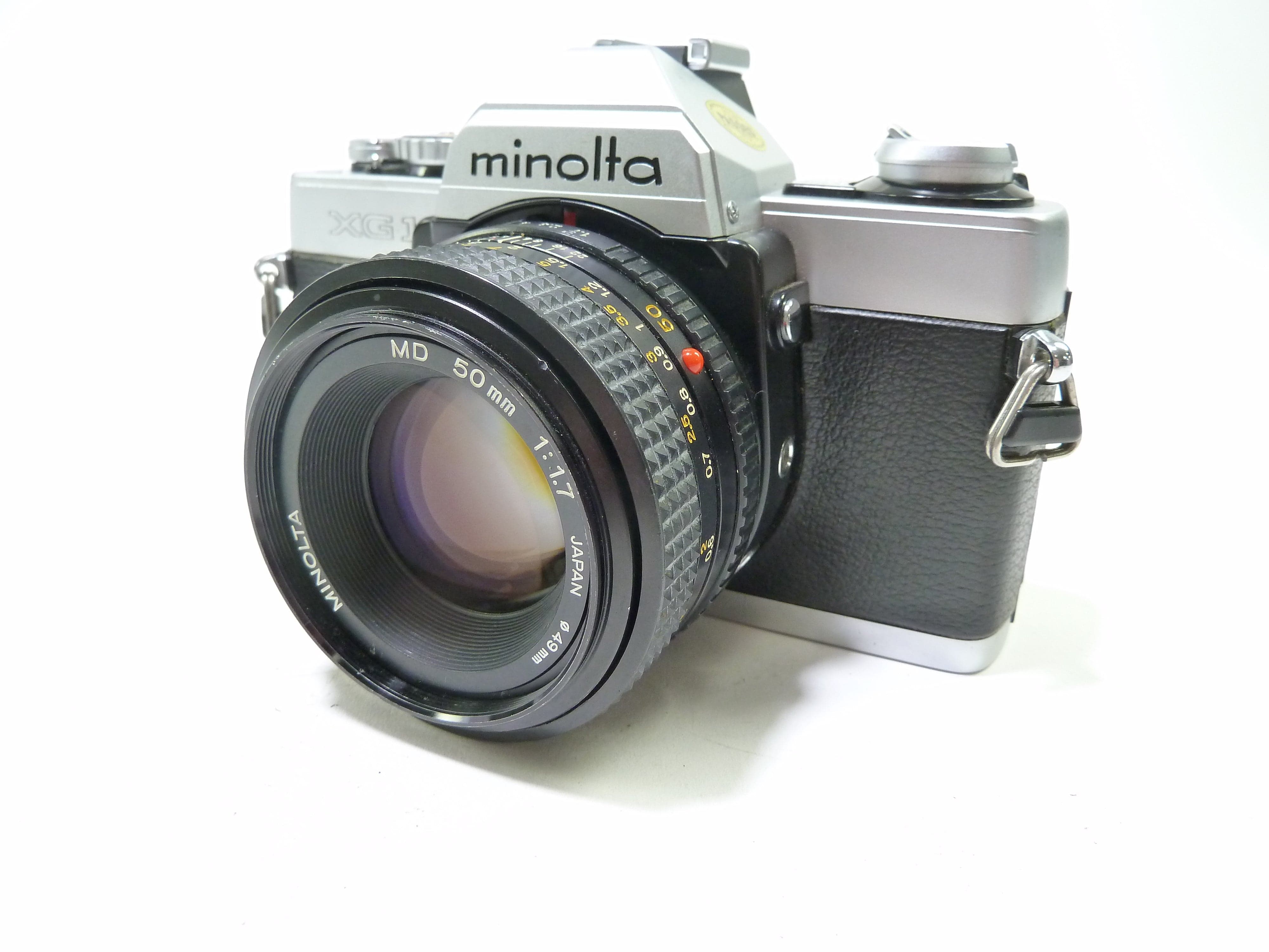 Minolta XG-A 35mm SLR Film Camera W/ Minolta 50mm 1:1.7 Lens, outlet Tested!