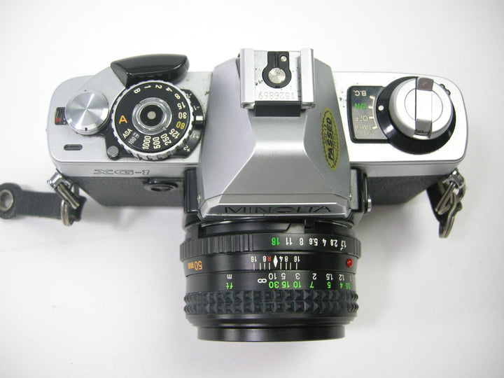 Minolta XG-1 35mm SLR film camera w/50mm f1.7 35mm Film Cameras - 35mm SLR Cameras Minolta 1325869