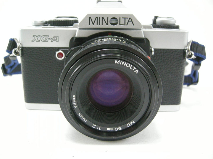 Minolta XG-A 35mm SLR film camera w/50mm f2 35mm Film Cameras - 35mm SLR Cameras - 35mm SLR Student Cameras Minolta 4021617