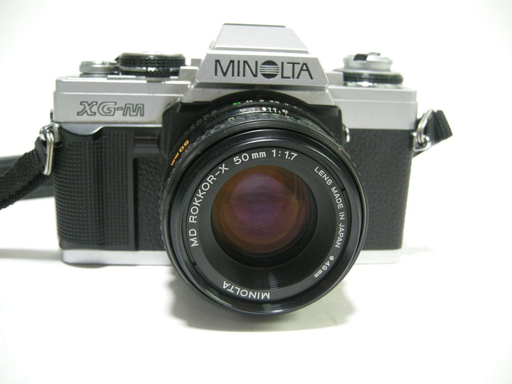 Minolta XG-M 35mm SLR w/50mm f1.7 35mm Film Cameras - 35mm SLR Cameras - 35mm SLR Student Cameras Minolta 2139282