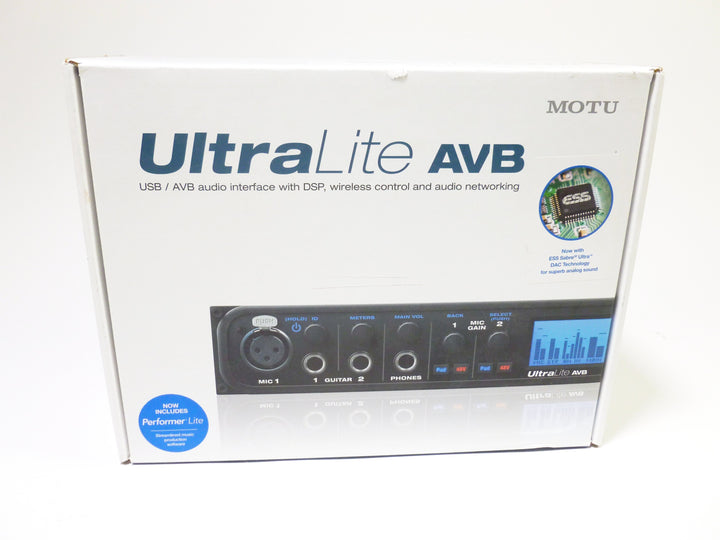 Motu Ultralite-AVB Audio Interface – Camera Exchange