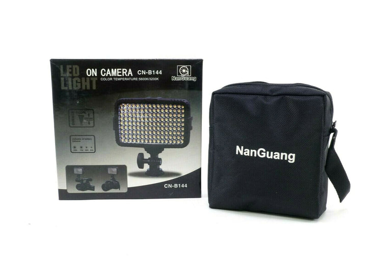 Nanguang/Nanlite CN-B144 On Camera Bi-Color LED Light (3200-5600K) - BRAND NEW! Studio Lighting and Equipment Nanguang NAN1004470