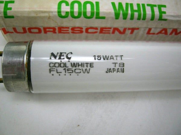 NEC Fluorescent 15 Watt Cool White Light Bulbs 17" Long Lamps and Bulbs NEC FL15CW