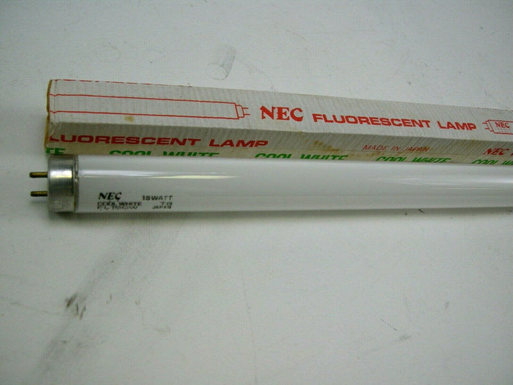 NEC Fluorescent 15 Watt Cool White Light Bulbs 17" Long Lamps and Bulbs NEC FL15CW