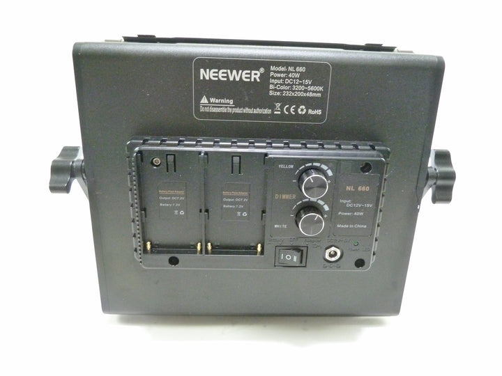 Neewer LED Photography Light NL660 with a case Studio Lighting and Equipment - LED Lighting Neewer 810660