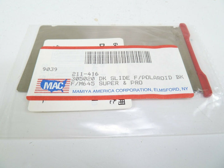 NEW Darkslide for Mamiya 645 Pro Polaroid Magazines 211-416 Medium Format Equipment - Medium Format Accessories Mamiya 552041