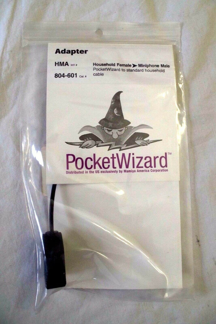 NEW Pocket Wizard Adapter 804-601 HMA Household Female to Miniphone Male, 804601 PocketWizard PocketWizard PW804601
