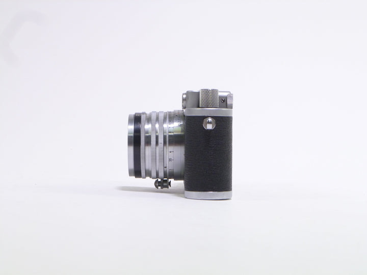 Nicca Type III S Rangefinder Camera w/ Nikkor-H.C 5cm F2 Lens 35mm Film Cameras - 35mm Rangefinder or Viewfinder Camera Nicca 59753