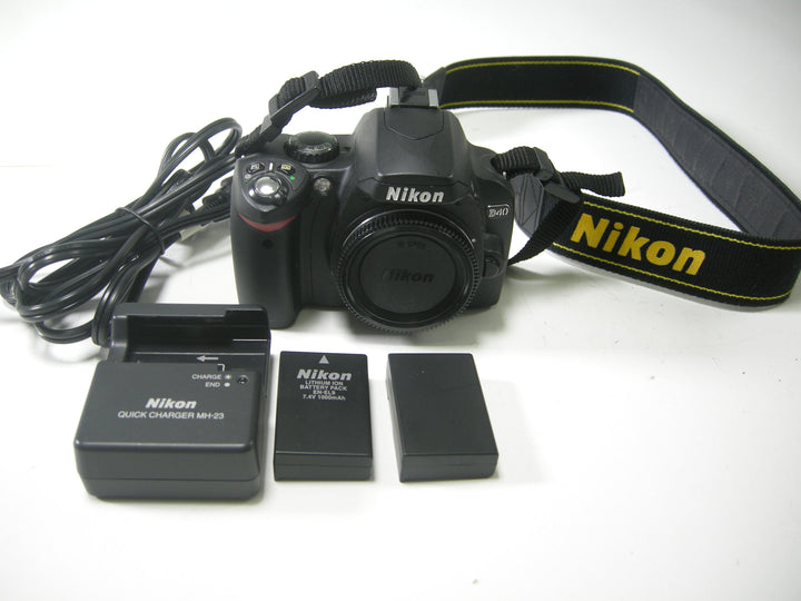 Niko D40 10.1mp Digital SLR Body Only S/C 5,228 Digital Cameras - Digital SLR Cameras Nikon 3446848