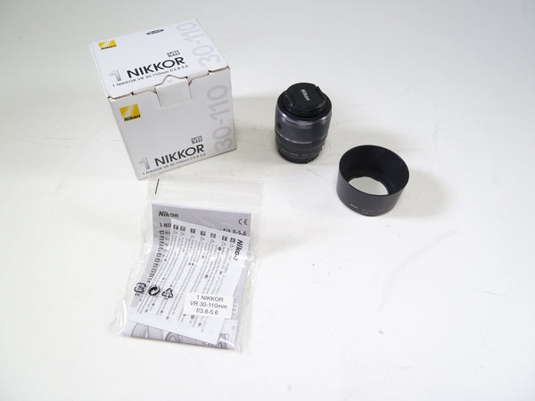 Nikon 1 Nikkor VR 30-110 mm f/3.8-5.6     Nikon 1 Mount Lens Lenses - Small Format - Various Other Lenses Nikon 6250039119