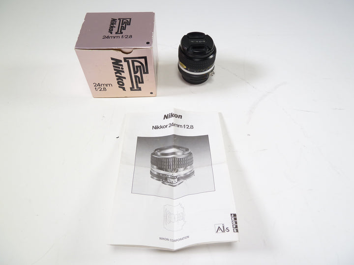 Nikon 24mm f/2.8 AIS Lens Lenses - Small Format - Nikon F Mount Lenses Manual Focus Nikon 816645