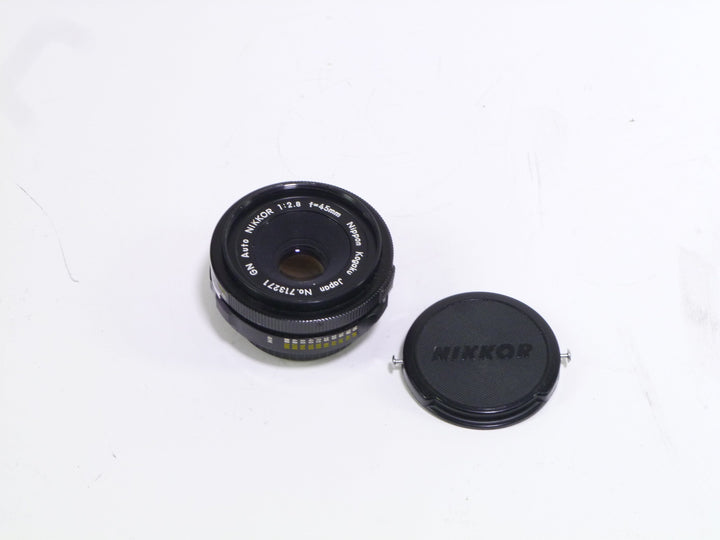 Nikon 45m f/2.8 GN Auto NIKKOR Non-AI Lens Lenses - Small Format - Nikon F Mount Lenses Manual Focus Nikon 713271