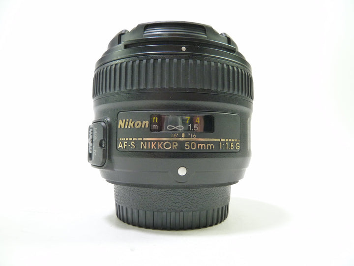 Nikon 50mm f/1.8 G AF-S Nikkor Lens Lenses - Small Format - Nikon F Mount Lenses Manual Focus Nikon 3208258