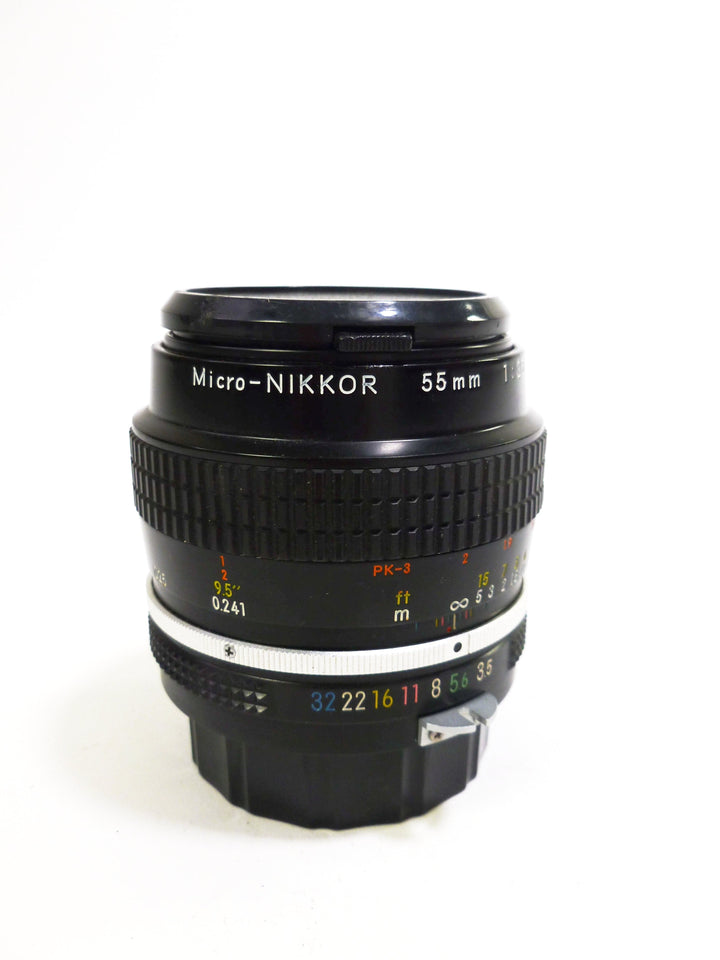 Nikon 55mm f/3.5 Micro-Nikkor Non-Ai Lens Lenses - Small Format - Nikon F Mount Lenses Manual Focus Nikon 851983