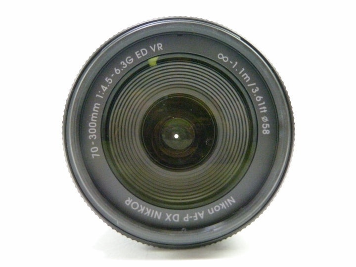 Nikon 70-300mm f/4.5-6.3G ED VR AF-P DX Lens Lenses - Small Format - Nikon AF Mount Lenses - Nikon AF DX Lens Nikon 20883886