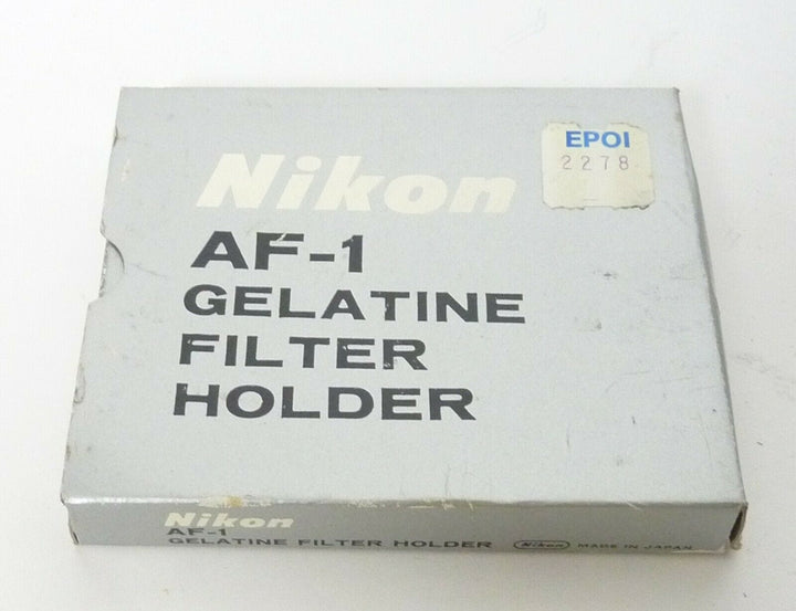 NIKON AF-1 Porte filtre gélatine - Photo, audio & vidéo NIKON AF-1 Porte filtre gélatine - Photo, audio & vidéo