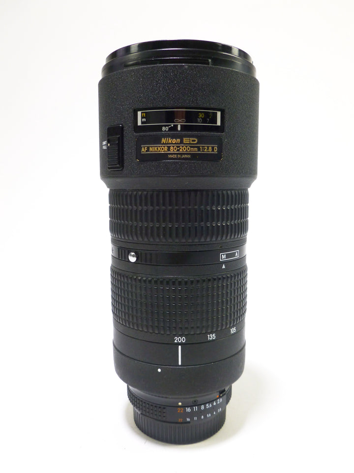 Nikon AF 80-200mm f/2.8 D ED Lens Lenses - Small Format - Nikon AF Mount Lenses - Nikon AF Full Frame Lenses Nikon US889608