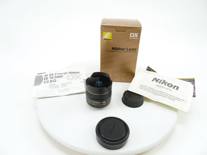 Nikon AF DX Fisheye 10.5 F2.8 G ED Lens Lenses - Small Format - Nikon AF Mount Lenses - Nikon AF DX Lens Nikon 2182327