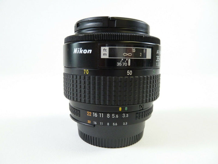 Nikon AF Nikkor 35-70mm F/3.3-4.5 Lens with caps Lenses - Small Format - Nikon AF Mount Lenses - Nikon AF Full Frame Lenses Nikon GH3362512