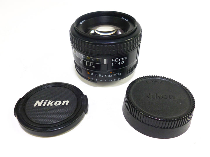 Nikon AF Nikkor 50mm f/1.4 D Lens Lenses - Small Format - Nikon AF Mount Lenses - Nikon AF Full Frame Lenses Nikon US4540974