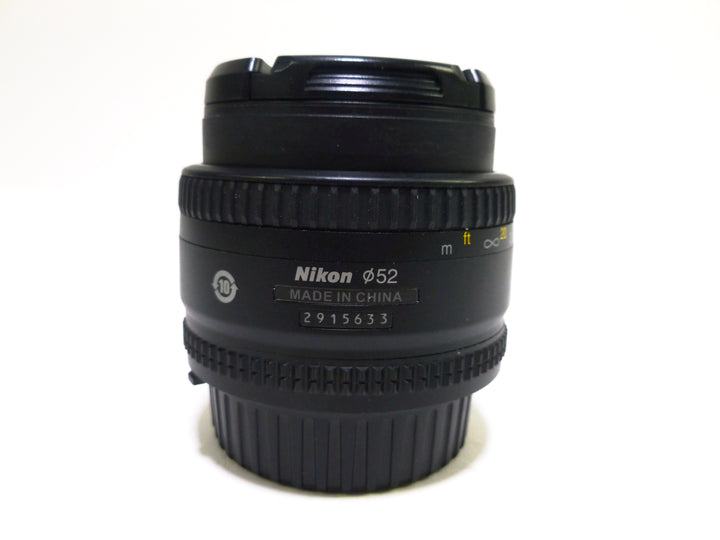 Nikon AF Nikkor 50mm f/1.8 D for Nikon F Lenses - Small Format - Nikon F Mount Lenses Manual Focus Nikon 2915633