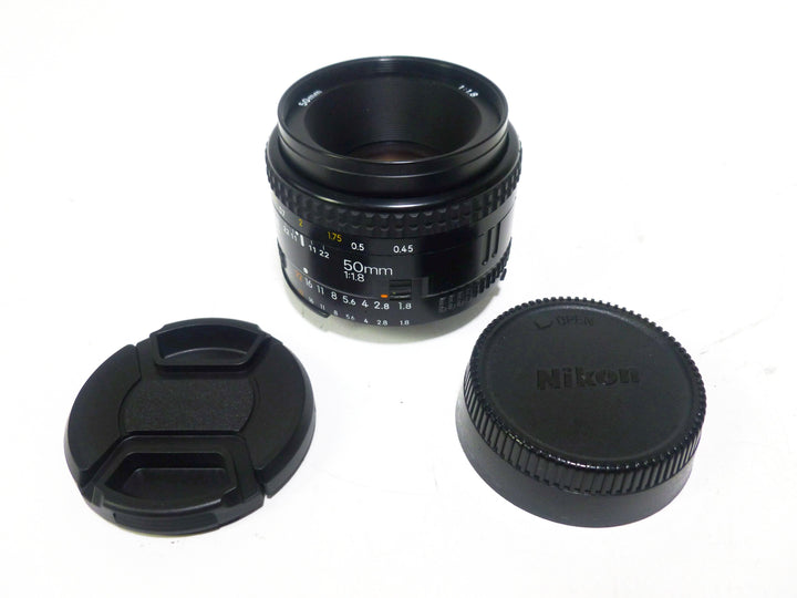 Nikon AF Nikkor 50mm f/1.8 Lens Lenses - Small Format - Nikon AF Mount Lenses - Nikon AF Full Frame Lenses Nikon 4063103