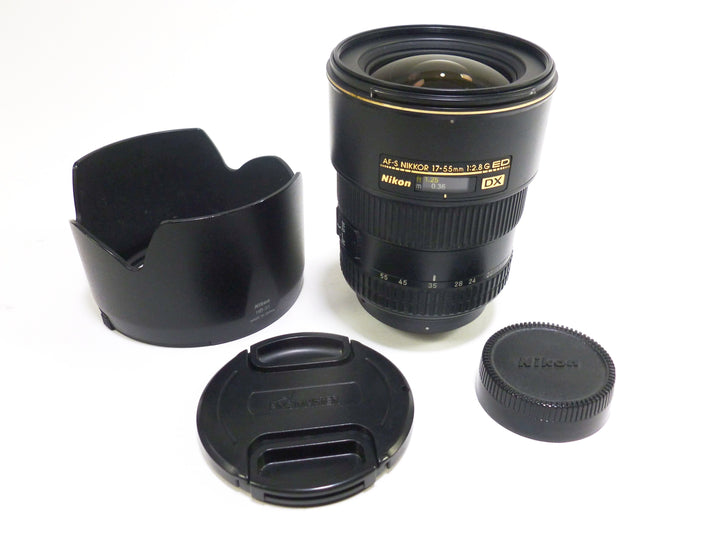 Nikon AF-S 17-55mm f/2.8 G ED DX SWM IF Aspherical  Lens Lenses - Small Format - Nikon AF Mount Lenses - Nikon AF DX Lens Nikon US323649