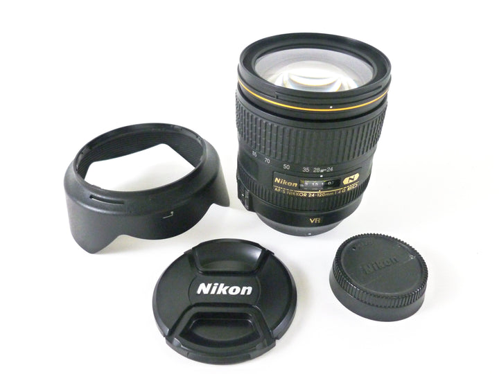 Nikon AF-S 24-120mm f/4 G ED N VR Lens Lenses - Small Format - Nikon AF Mount Lenses - Nikon AF Full Frame Lenses Nikon US66053694