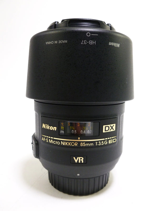 Nikon AF-S Micro Mikkor 85mm f/3.5G ED DX VR Lens Lenses - Small Format - Nikon AF Mount Lenses - Nikon AF DX Lens Nikon US6001491