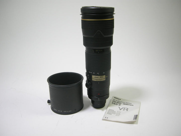 Nikon AF-S Nikkor 200-400mm f4G ED VR IF Lenses - Small Format - Nikon F Mount Lenses Manual Focus Nikon 30440223