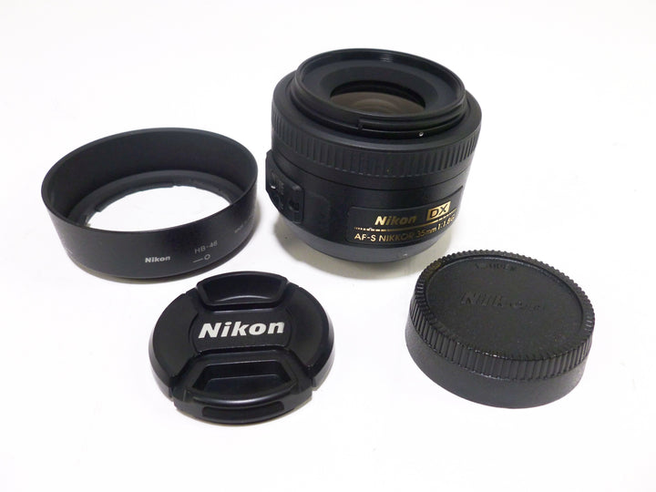 Nikon AF-S Nikkor 35mm f/1.8G DX Lens for Nikon F Lenses - Small Format - Nikon F Mount Lenses Manual Focus Nikon US6350950