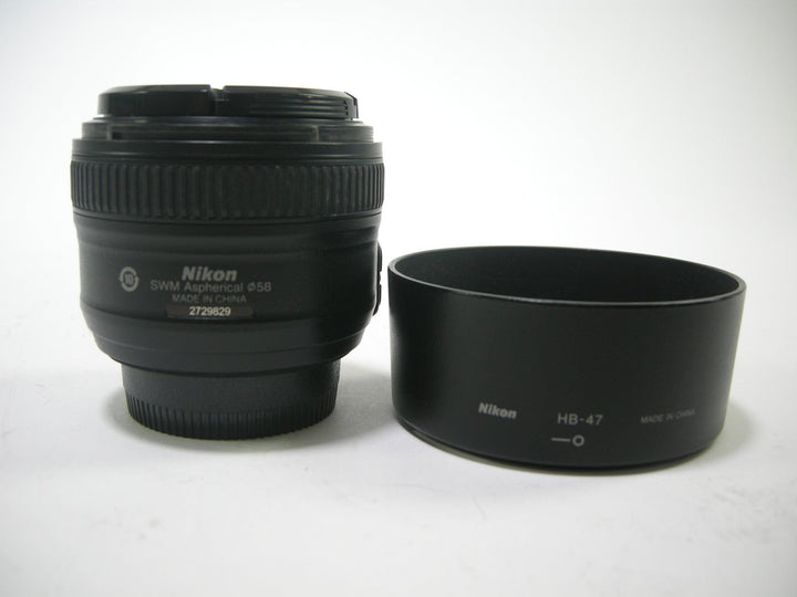 Nikon AF-S Nikkor 50mm f1.8G Lenses - Small Format - Nikon AF Mount Lenses Nikon 2729829