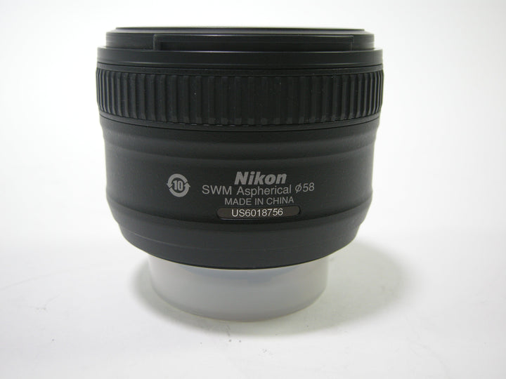 Nikon AF-S Nikkor 50mm f1.8G Lenses - Small Format - Nikon AF Mount Lenses Nikon US6018756