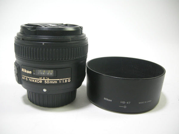 Nikon AF-S Nikkor 50mm f1.8G Lenses - Small Format - Nikon AF Mount Lenses Nikon US6119194