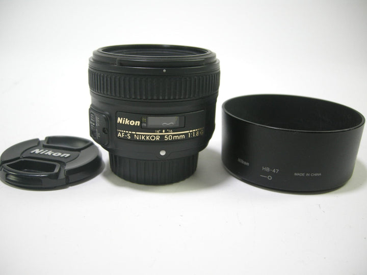 Nikon AF-S Nikkor 50mm f1.8G Lenses - Small Format - Nikon AF Mount Lenses Nikon US6119194