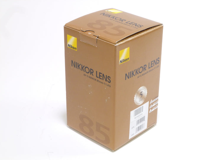 Nikon AF-S Nikkor 85mm F1.8 G Lenses - Small Format - Nikon AF Mount Lenses - Nikon AF Full Frame Lenses Nikon 622204