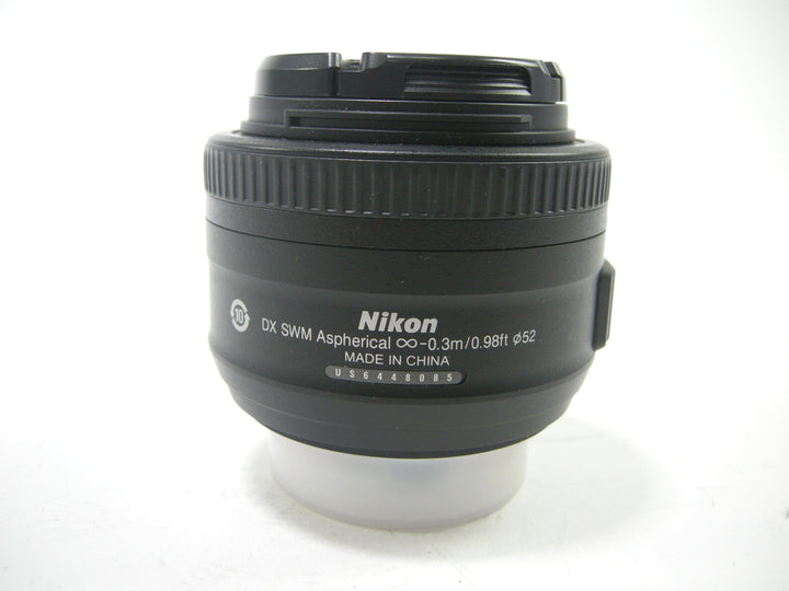 Nikon AF-S Nikkor DX 35mm f1.8G Lenses - Small Format - Nikon AF Mount Lenses - Nikon AF DX Lens Nikon US6448085