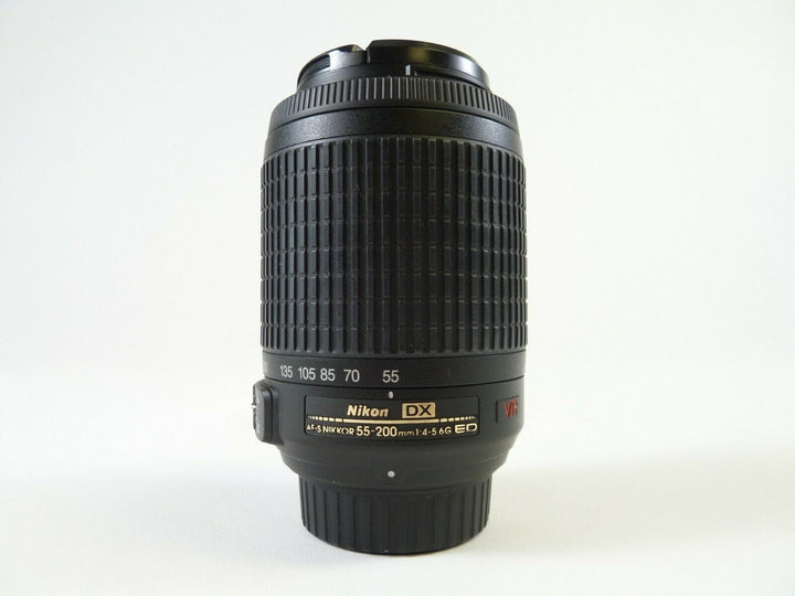 Nikon AF-S Nikkor DX 55-200mm F/4-5.6G ED VR w/ caps & in Excellent Condition. Lenses - Small Format - Nikon AF Mount Lenses - Nikon AF DX Lens Nikon GH1888354