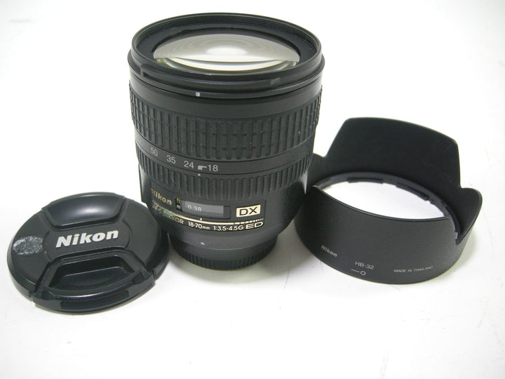 Nikon AF-S Nikkor DX ED IF 18-70mm f3.5-4.5G Lenses - Small Format - Nikon AF Mount Lenses - Nikon AF DX Lens Nikon US2723330