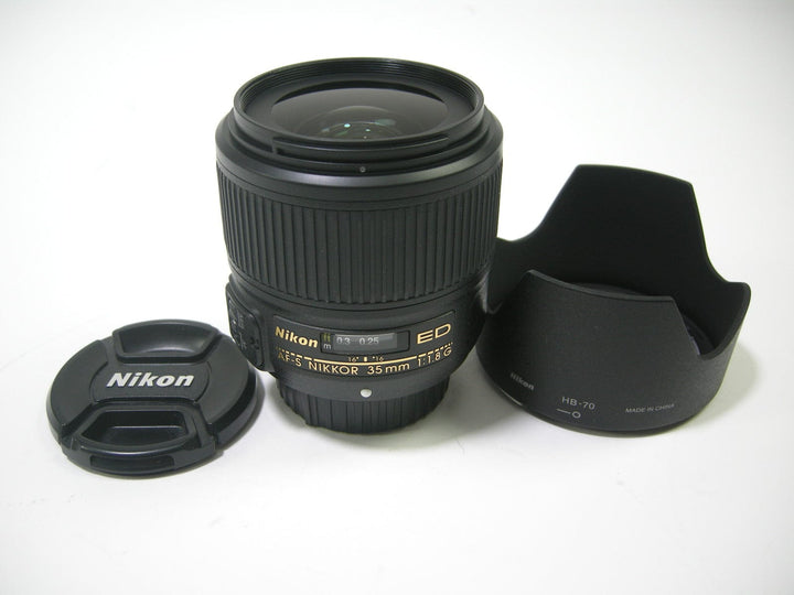 Nikon AF-S Nikkor ED 35mm f1.8 G RF lens F Mt. Lenses - Small Format - Nikon F Mount Lenses Manual Focus Nikon 291620