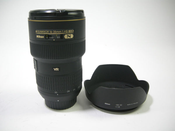 Nikon AF-S Nikkor ED VR IF 16-35mm f4G lens Lenses - Small Format - Nikon AF Mount Lenses Nikon 422076