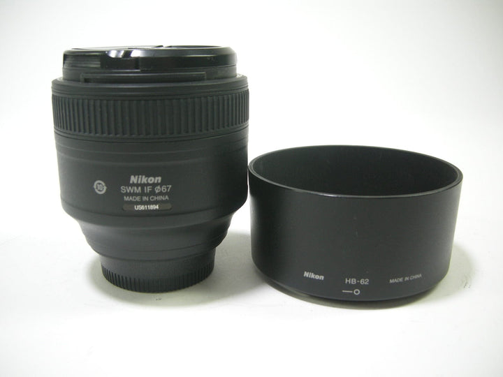 Nikon AF-S Nikkor IF 85mm f1.8G Lenses - Small Format - Nikon AF Mount Lenses Nikon US611894