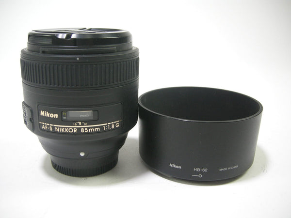 Nikon AF-S Nikkor IF 85mm f1.8G Lenses - Small Format - Nikon AF Mount Lenses Nikon US611894