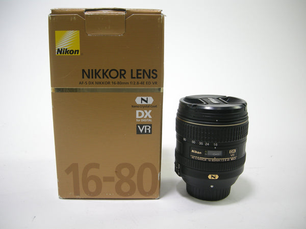 Nikon AF-S Nikkor  N DX VR IF 16-80mm f2.8-4E ED lens Lenses - Small Format - Nikon AF Mount Lenses - Nikon AF DX Lens Nikon 202869