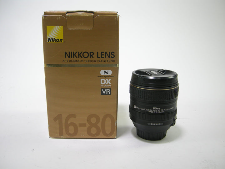 Nikon AF-S Nikkor  N DX VR IF 16-80mm f2.8-4E ED lens Lenses - Small Format - Nikon AF Mount Lenses - Nikon AF DX Lens Nikon 202869