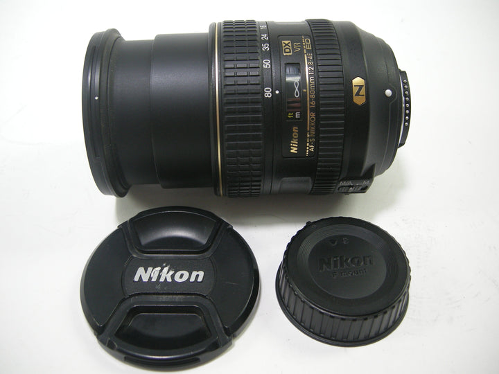 Nikon AF-S Nikkor  N DX VR IF 16-80mm f2.8-4E ED lens Lenses - Small Format - Nikon AF Mount Lenses - Nikon AF DX Lens Nikon 202869