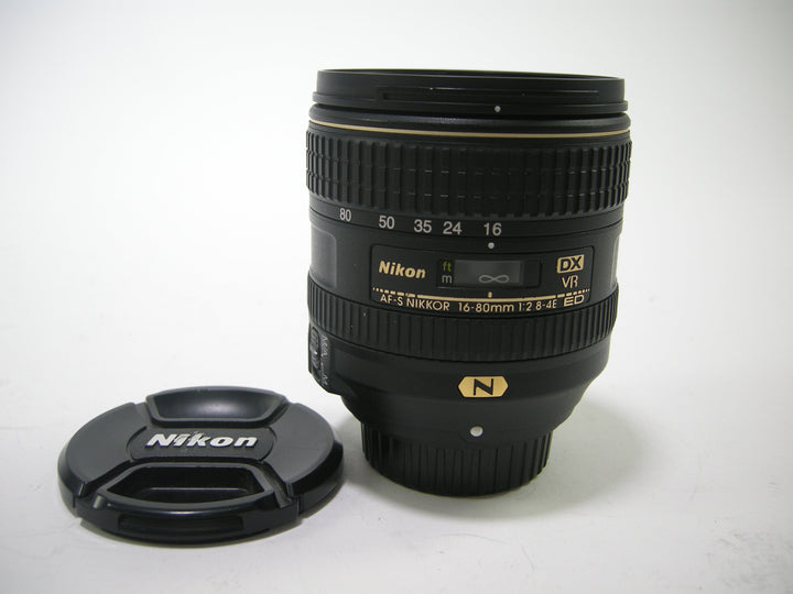 Nikon AF-S Nikkor  N DX VR IF 16-80mm f2.8-4E ED lens Lenses - Small Format - Nikon AF Mount Lenses - Nikon AF DX Lens Nikon 202869